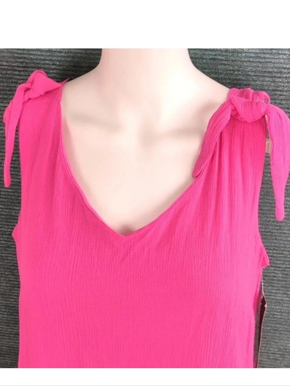 Nina Leonard Summer Swing Dress, "Dragonfruit" NWT - Picture 3 of 12